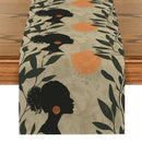 Axyaa African Floral Table Runner for Home, Wedding & Party Centerpieces