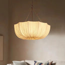 Axyaa Modern Fabric Chandelier for Living Room Bedroom Dining Farmhouse