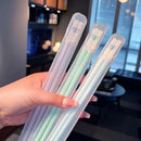 Axyaa 24cm Reusable Chopsticks Set - Cute Japanese & Korean Tableware