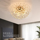 Axyaa Sun Flower Crystal Ceiling Light 2025 - LED Decor for Living Room, Bedroom & Study