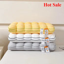 Axyaa Cloud Bread Pillow Core: Soft & Elastic Feather Velvet, Machine Washable