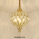 Axyaa Vintage Lantern Chandelier for Living Room Bedroom Stairwell Aisle