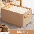 Axyaa Clothes Organizer Box: Pants, Sweater, Jeans Storage for Wardrobe