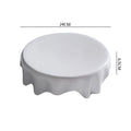 Axyaa Irregular Ceramic Dinner Plate Set for Sushi Pasta Desserts.