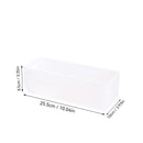 Axyaa Plastic Folding Fridge Storage Box - Large Capacity Vegetable Organizer