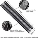 Axyaa Cotton Table Runner Black Stripe Splicing Path Wedding Dinner TV Cabinet Nordic Decor