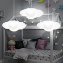 Axyaa Cloud LED Pendant Light for Modern Minimalist Decor, Bedroom, and Children's Room