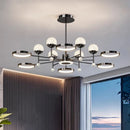 Axyaa Modern Dine Room Pendant Lights LED Chandelier Ceiling Lamp