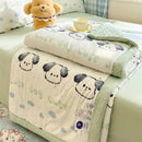 Axyaa Summer Quilt Collection: Printed Washed Cotton Air-Conditioned Quilt & Sheet