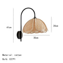 Axyaa Nordic Style Flower Wall Lamp for Small Bedroom, Black Pendant Light