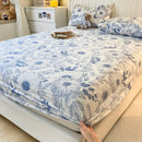 Axyaa Cotton Fitted Sheet | Breathable & Soft | Non-Slip | Customizable | 16 Sizes