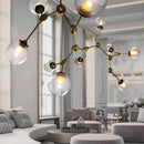 Axyaa Salon Chandelier Pendant Lights Ceiling Lamps for Dining Room Elegant Indoor Lighting
