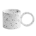 Axyaa Ink Splash Ceramic Mug 11oz - Black White Nordic Design