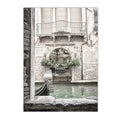 Axyaa Olive Tree Architecture Canvas Print Wall Art Posters for Living Room