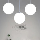 Axya Modern 3-Head 5-Head Glass Ball Pendant Light for Industrial Home Lighting