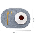 Axyaa Oval Gift Placemats: Heat Resistant Non-Slip Table Mats for Kitchen & Dining
