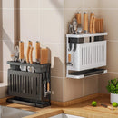 Axyaa Stainless Steel Wall-Mounted Kitchen Storage Rack