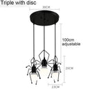 Axyaa Spider Pendant Lamp E27 Bulb AC-powered 85-265V for Home Décor