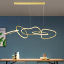 Axyaa Modern LED Ceiling Chandelier Pendant Lights for Bedroom and Dining Room