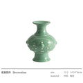 Ceramic Small Mouth Vase for Axyaa Home Decor