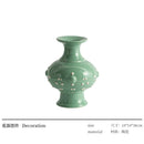 Ceramic Small Mouth Vase for Axyaa Home Decor