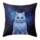 Axyaa Galaxy Print Pillowcase - Decorative Polyester Cushion Cover for Home Sofa