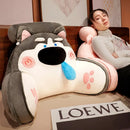 Axyaa Multifunctional Cartoon Headboard Pillow for Bed and Sofa, Big Cushion for Lumbar Support