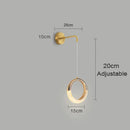 Axyaa Modern Nordic Wall Lamp for Living Room, Bedroom, Hotel & Restaurant Lighting