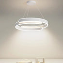 Axyaa Creamy Style Pendant Light: High-end LED Nordic Bedroom Lamp