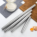 Axya 304 Stainless Steel Rolling Pin for Baking, Dumpling, Noodle & Cake Decorating