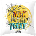 Axyaa Halloween Pumpkin Cushion Cover 18x18 - Farmhouse Throw Pillow for Home Decor