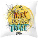 Axyaa Halloween Pumpkin Cushion Cover 18x18 - Farmhouse Throw Pillow for Home Decor