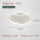 Axyaa Kids Cloud LED Ceiling Light | Modern Minimalist Bedroom Lamp