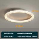 Axyaa Nordic Gold/White Ceiling Chandelier for Bedroom Kitchen Dining Room LED Light