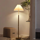 Axya Vintage Pleated Copper Floor Lamp for Living Room, Bedroom, and Study