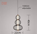 Modern Nordic Style LED Chandelier by Axyaa for Restaurant, Bedroom, and Bar Lighting