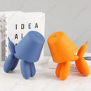 Axyaa LED Dog Lamp: Rechargeable Tricolored Touch Animal Light for Home, Children's Gift