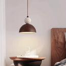 Axyaa LED Bedroom Pendant Lamp - Chinese Style Retro & Quiet Homestay Lighting