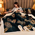 Axyaa Soft Lamb's Wool Winter Blanket for Cozy Comfort and Warmth