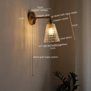 Axyaa Modern Glass LED Wall Lights for Home Decor