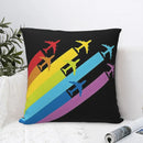 Axyaa Pilot Print Sofa Cushion Cover - Home Party Car Bed Decor