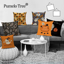 Halloween Demon Cushion Cover for Festive Home Decor by Axyaa