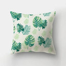 Axyaa Geometric Leaves Pillowcase 45x45cm Home Sofa Decoration