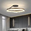Axyaa Nordic Round LED Dimmable Ceiling Lights | Modern Minimalism Bedroom Lamp Fixtures