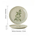Axyaa Ceramic Shallow Pasta Dish - Restaurant Cake Arrangement