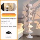 Axyaa Cream Gourd Floor Lamp LED Organic Modern Living Room Bedroom Ambient Lighting