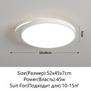 Axyaa Ultrathin LED Ceiling Chandelier Light for Living Room Bedroom Office