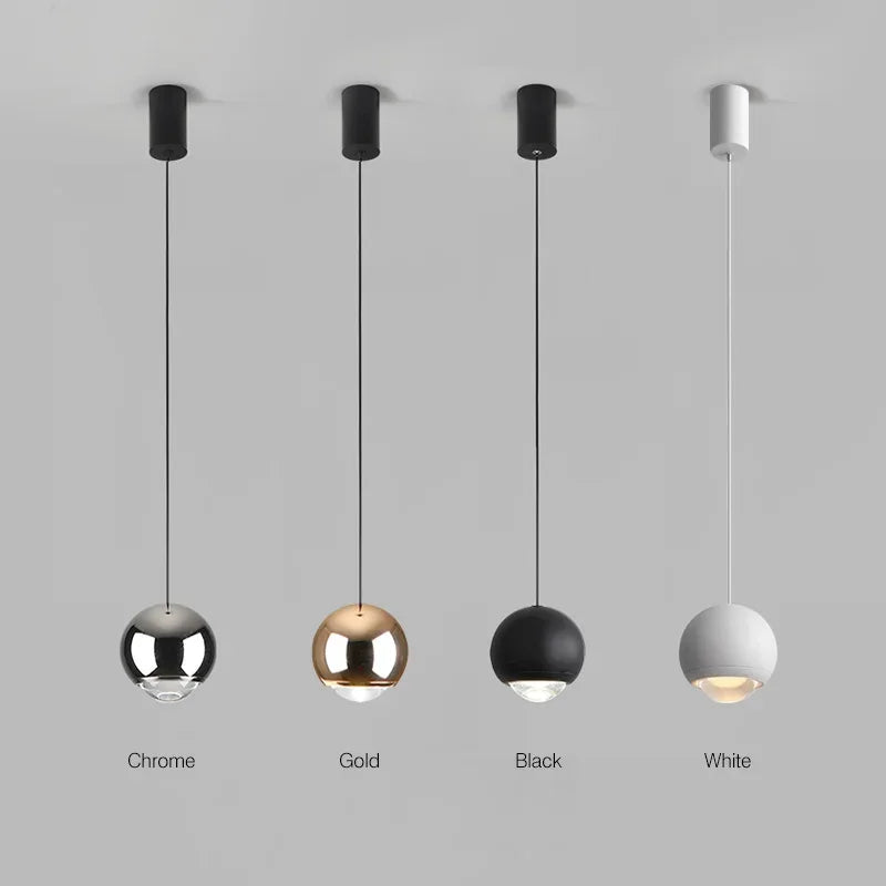 Axyaa Nordic Modern LED Chandelier Pendant Light for Bedroom and Kitchen