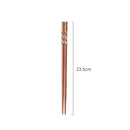 Axyaa Cherry Wood Chopsticks Set - Creative Non-slip Sushi Tableware
