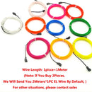Axyaa Flexible EL Wire: 10 Colors Neon Cold Light Glow Party Supplies